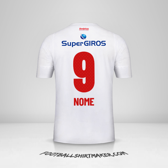 Maglia America de Cali 2019/20 Seconda -  nome - 9