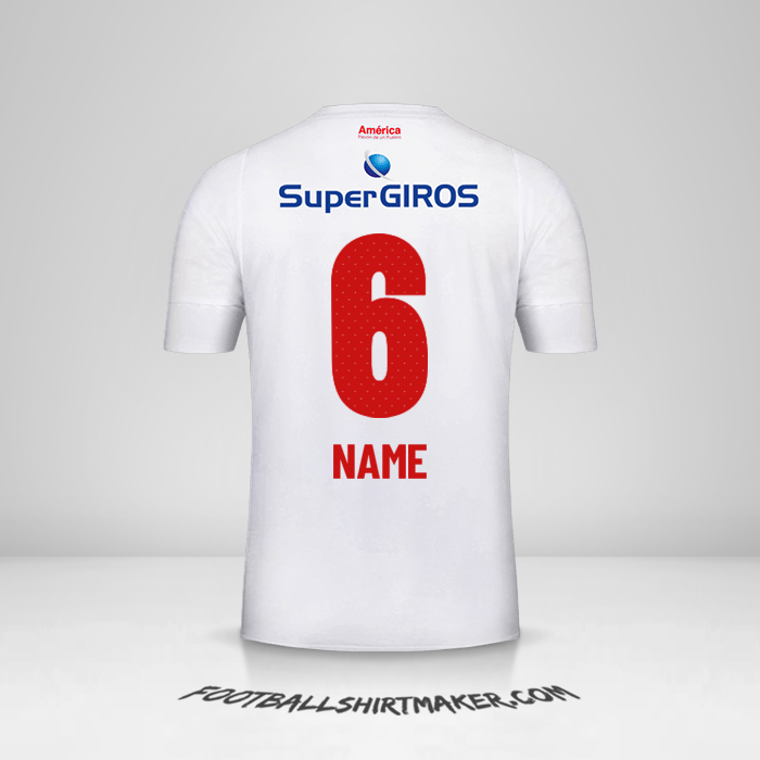 Trikot America de Cali 2019/20 Auswärts -  name - 6