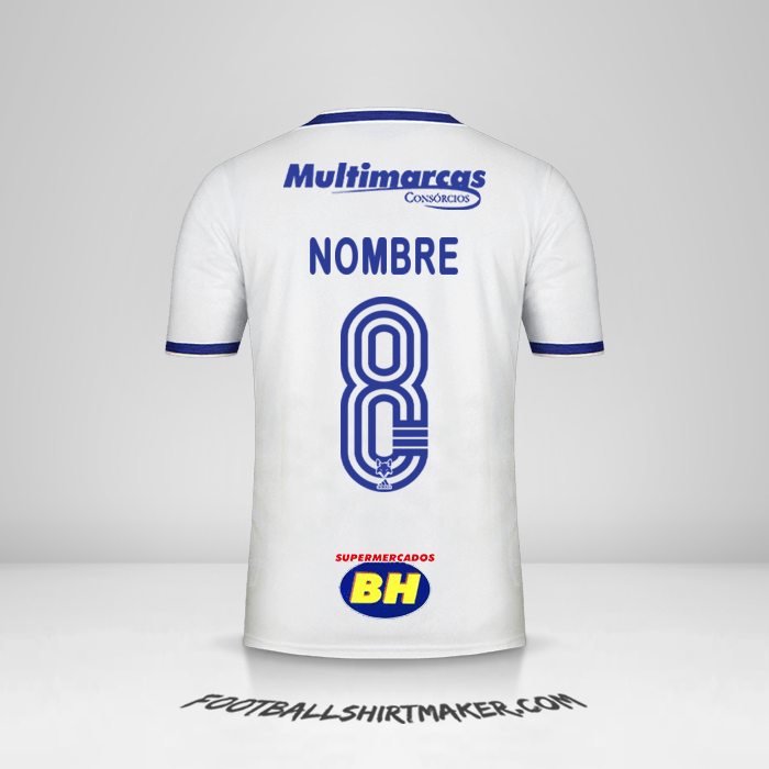 Jersey Cruzeiro 2020 Visita -  nombre - 8