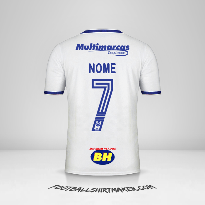 Camisa Cruzeiro 2020 Alternativa -  nome - 7