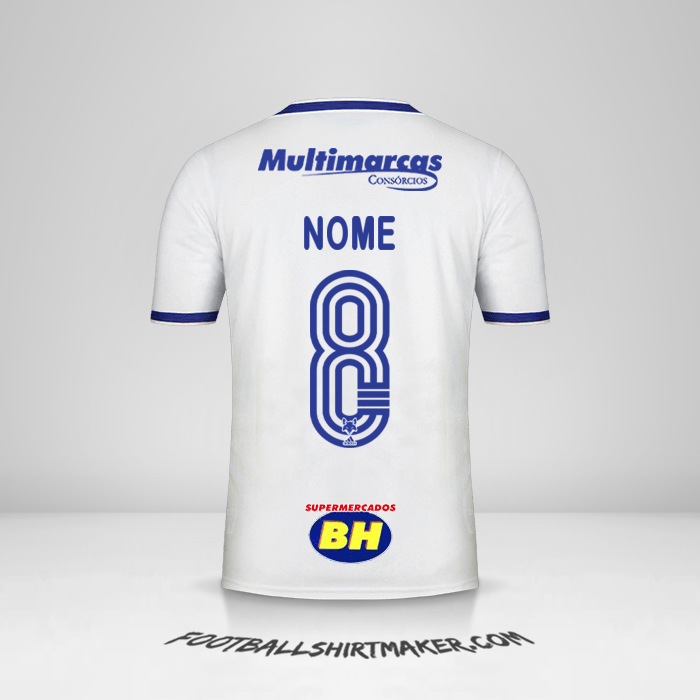 Camisola Cruzeiro 2020 Alternativa -  nome - 8