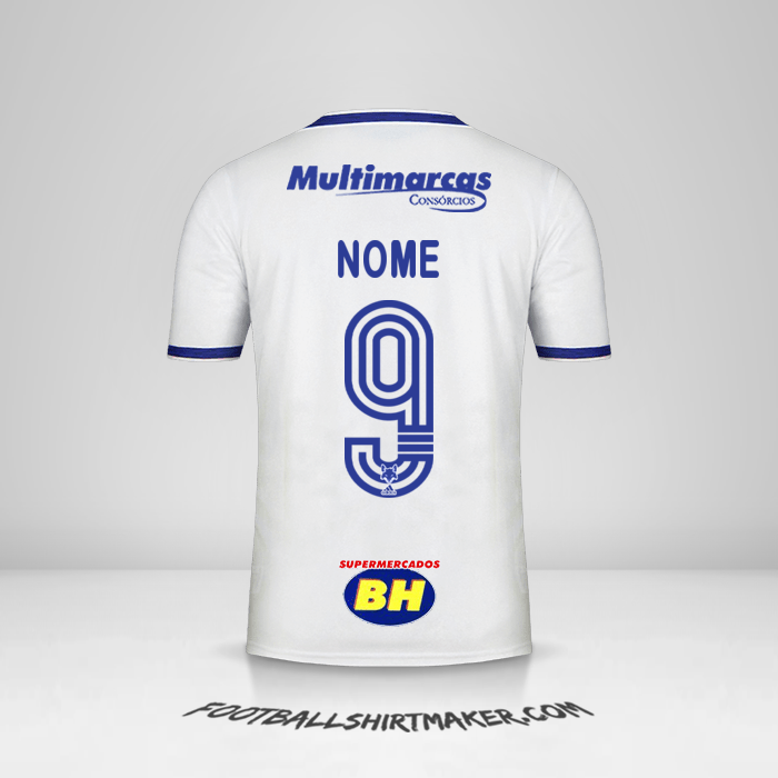 Camisa Cruzeiro 2020 Alternativa -  nome - 9