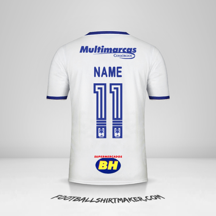 Trikot Cruzeiro 2020 Auswärts -  name - 11