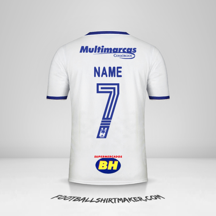 Trikot Cruzeiro 2020 Auswärts -  name - 7