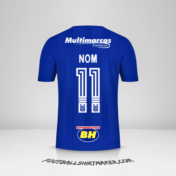 Maillot Cruzeiro 2020 -  nom - 11