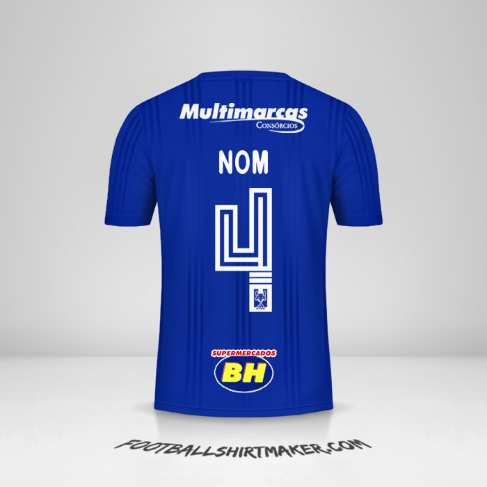 Maillot Cruzeiro 2020 -  nom - 4