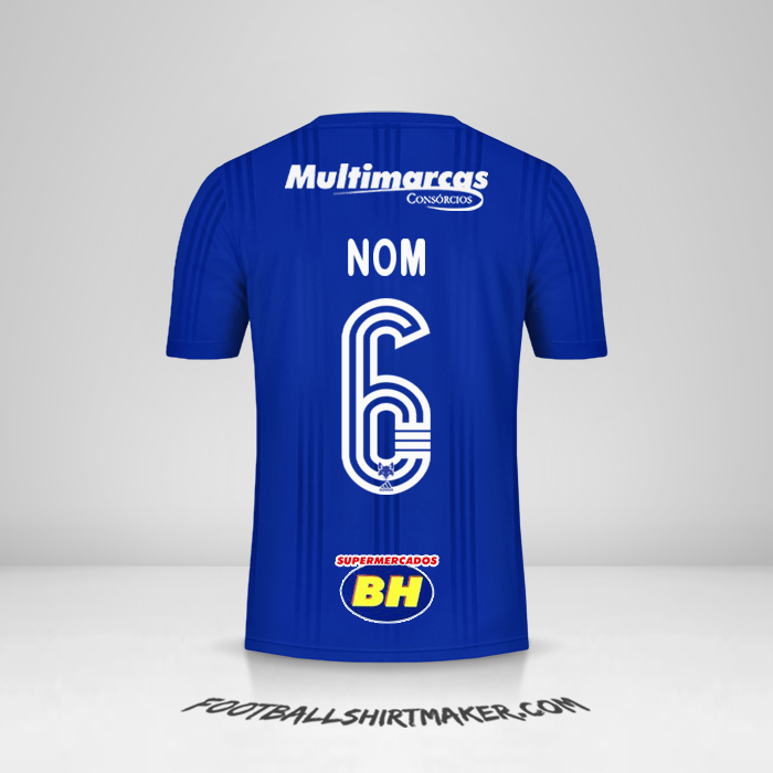 Maillot Cruzeiro 2020 -  nom - 6