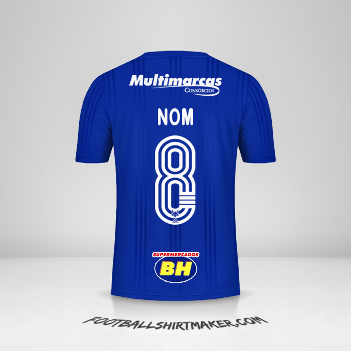 Maillot Cruzeiro 2020 -  nom - 8