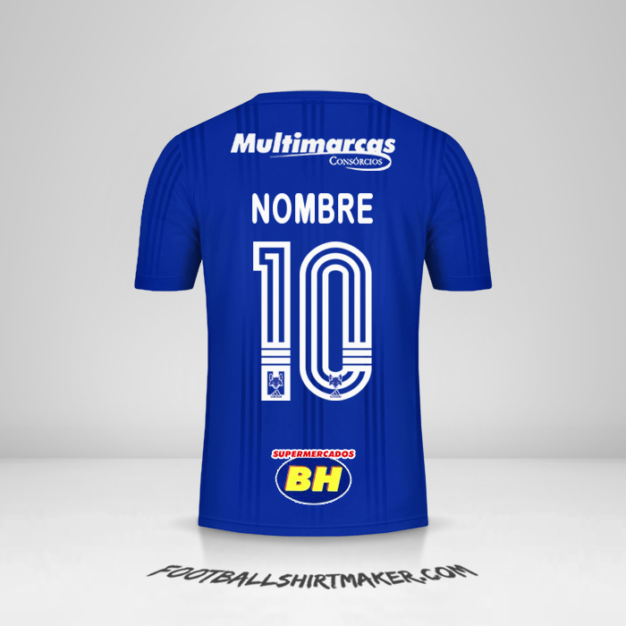 Jersey Cruzeiro 2020 -  nombre - 10