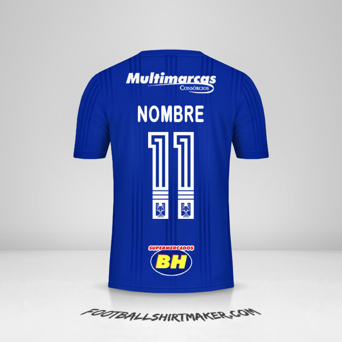 Jersey Cruzeiro 2020 -  nombre - 11