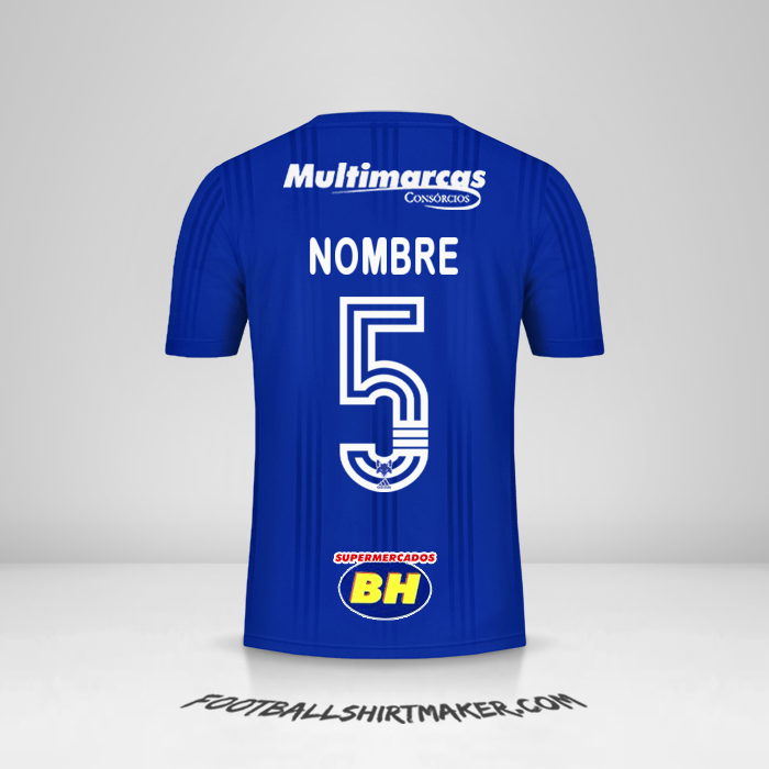 Jersey Cruzeiro 2020 -  nombre - 5