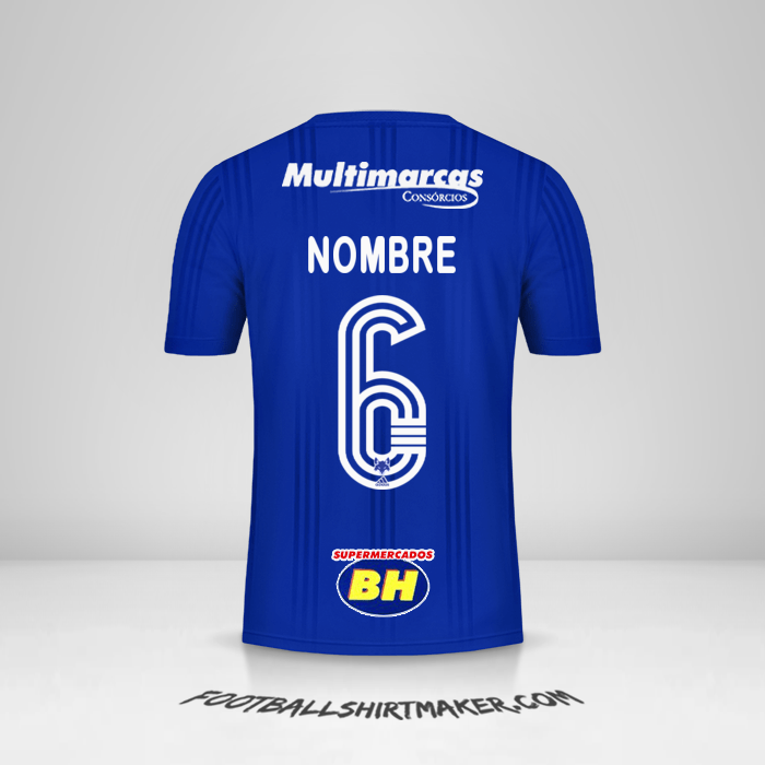 Jersey Cruzeiro 2020 -  nombre - 6