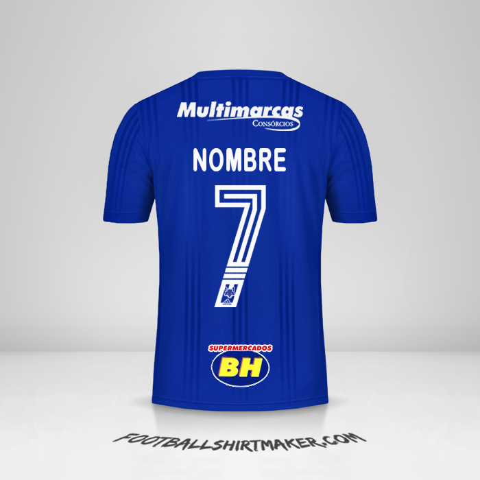 Jersey Cruzeiro 2020 -  nombre - 7