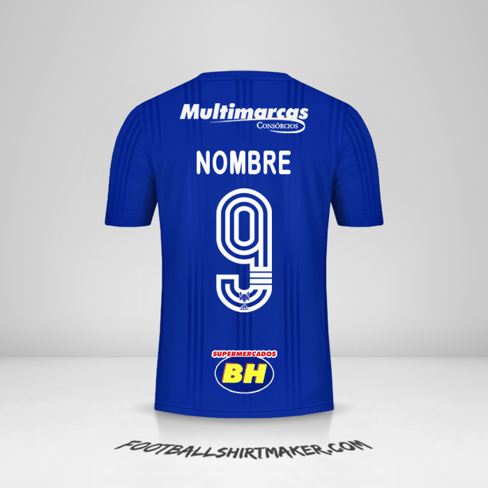 Camiseta Cruzeiro 2020 -  nombre - 9