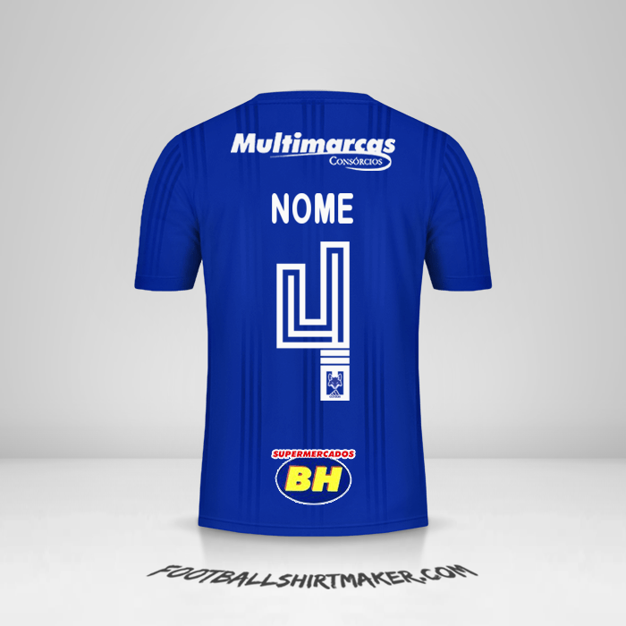 Maglia Cruzeiro 2020 -  nome - 4