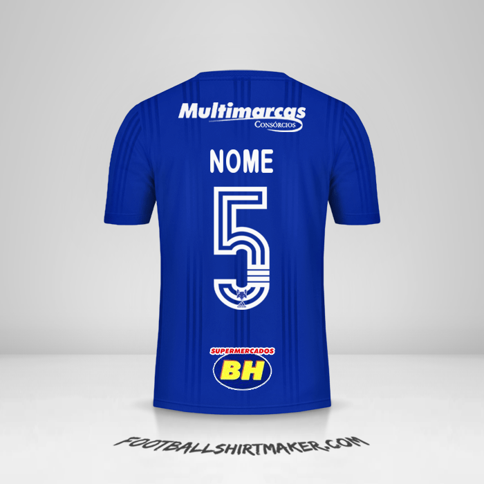 Camisa Cruzeiro 2020 -  nome - 5