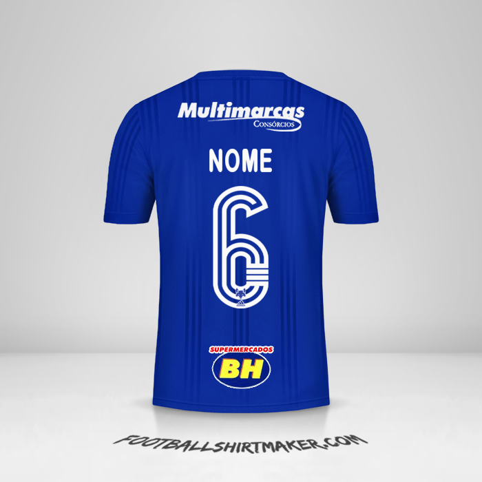 Camisa Cruzeiro 2020 -  nome - 6