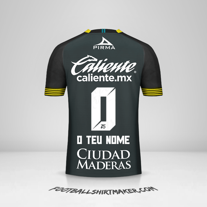 Camisola Club León 2020 III -  o teu nome - 0