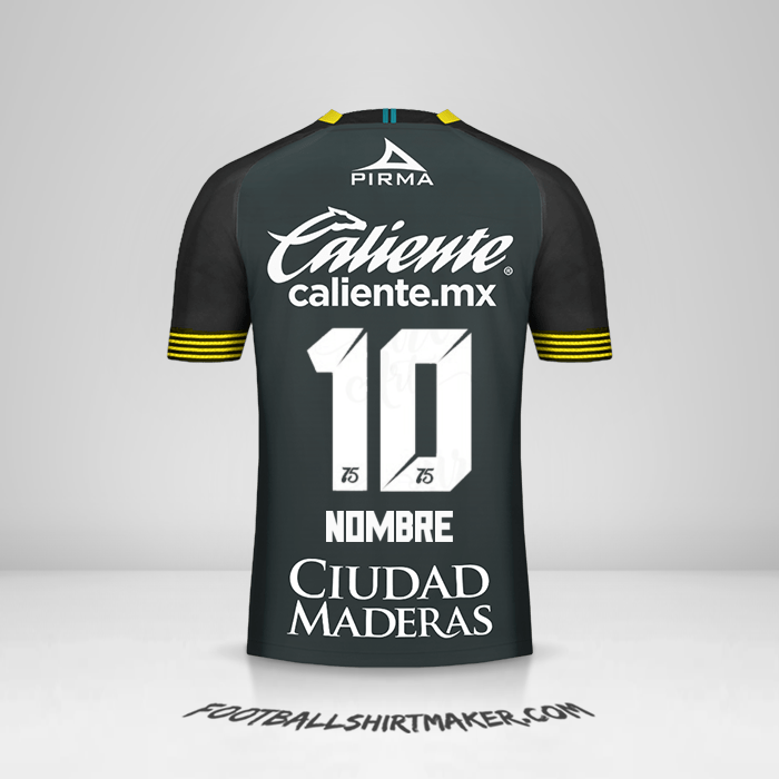 Jersey Club León 2020 Tercera -  nombre - 10