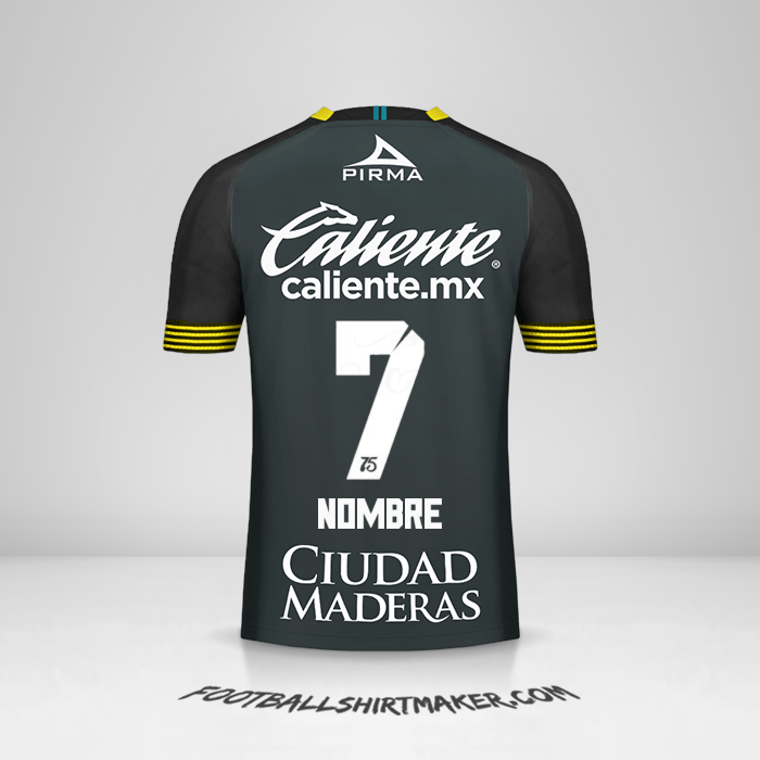 Jersey Club León 2020 Tercera -  nombre - 7