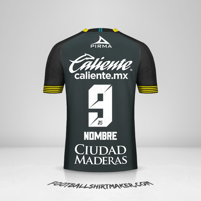 Jersey Club León 2020 Tercera -  nombre - 9