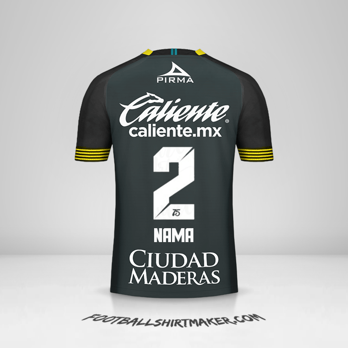 Jersey Club León 2020 Ketiga -  nama - 2