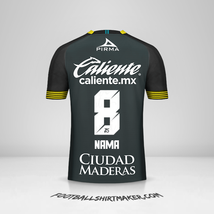 Jersey Club León 2020 Ketiga -  nama - 8