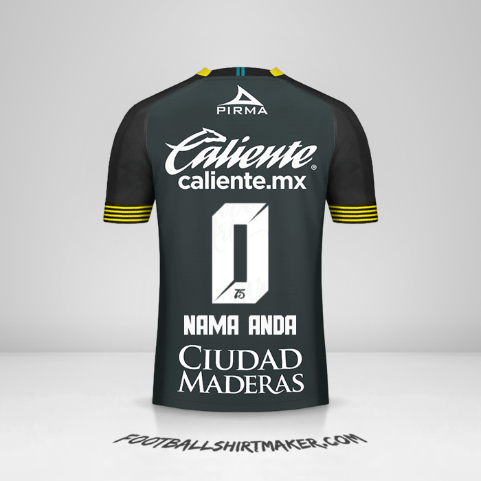 Jersey Club León 2020 III -  nama anda - 0