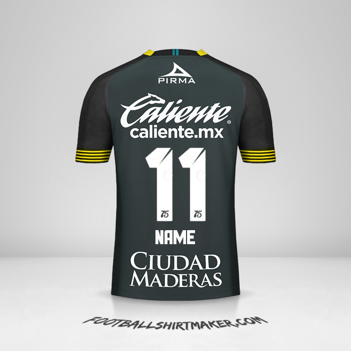 Trikot Club León 2020 Dritte -  name - 11