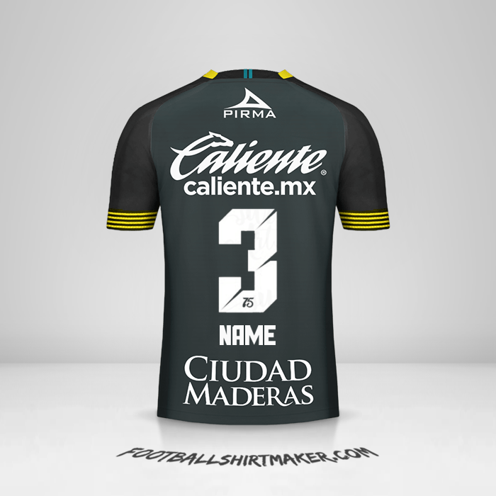 Trikot Club León 2020 Dritte -  name - 3