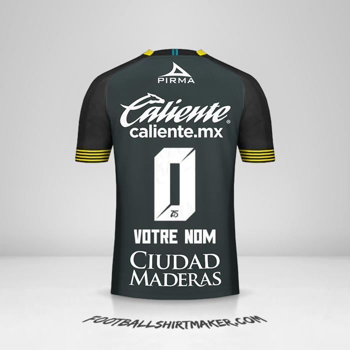 Maillot Club León 2020 III -  votre nom - 0