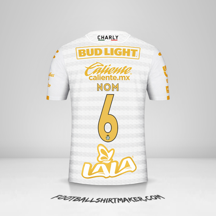 Maillot Santos Laguna 2019/20 Troisième -  nom - 6