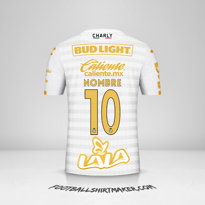 Jersey Santos Laguna 2019/20 Tercera -  nombre - 10