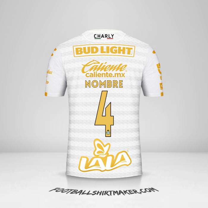 Jersey Santos Laguna 2019/20 Tercera -  nombre - 4