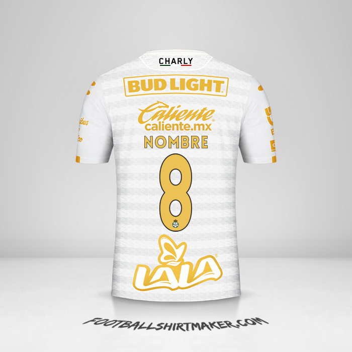 Jersey Santos Laguna 2019/20 Tercera -  nombre - 8