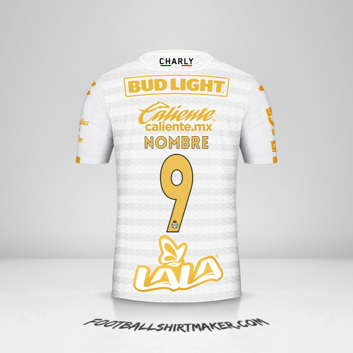 Jersey Santos Laguna 2019/20 Tercera -  nombre - 9