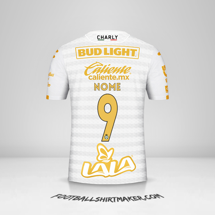 Maglia Santos Laguna 2019/20 Terza -  nome - 9