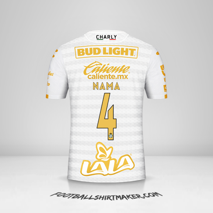 Jersey Santos Laguna 2019/20 Ketiga -  nama - 4