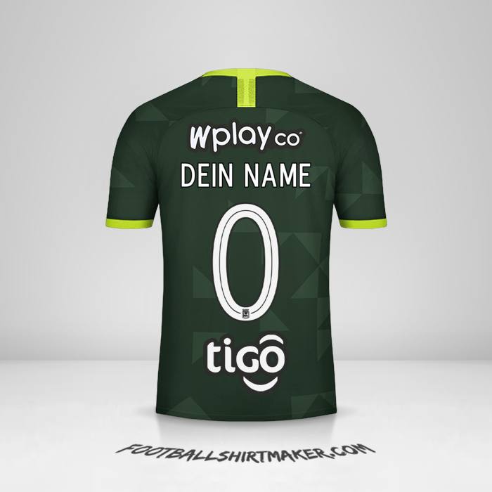 Trikot Atletico Nacional 2020 II -  dein name - 0