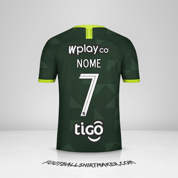 Maglia Atletico Nacional 2020 Seconda -  nome - 7
