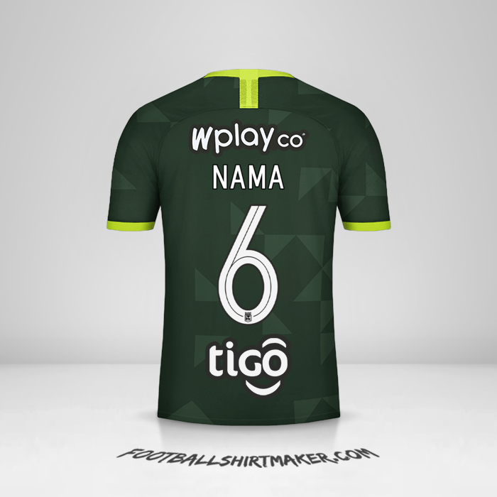 Jersey Atletico Nacional 2020 Alternatif -  nama - 6