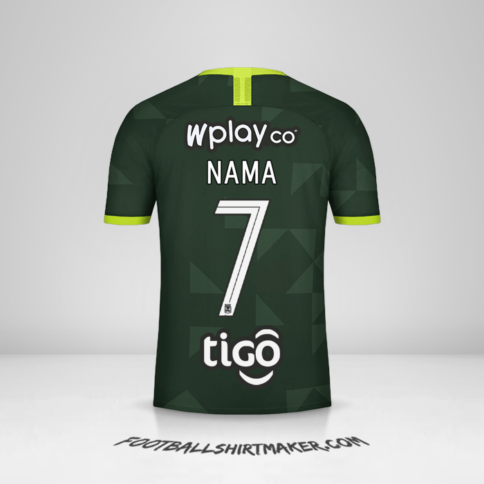 Jersey Atletico Nacional 2020 Alternatif -  nama - 7