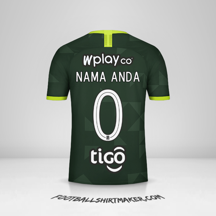 Jersey Atletico Nacional 2020 II -  nama anda - 0