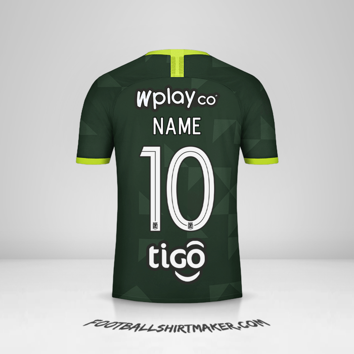 Trikot Atletico Nacional 2020 Auswärts -  name - 10