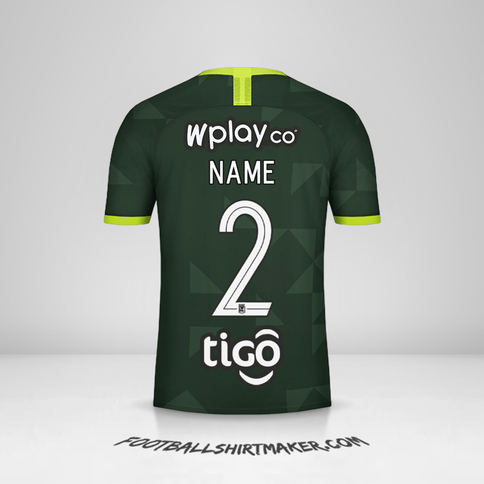 Trikot Atletico Nacional 2020 Auswärts -  name - 2