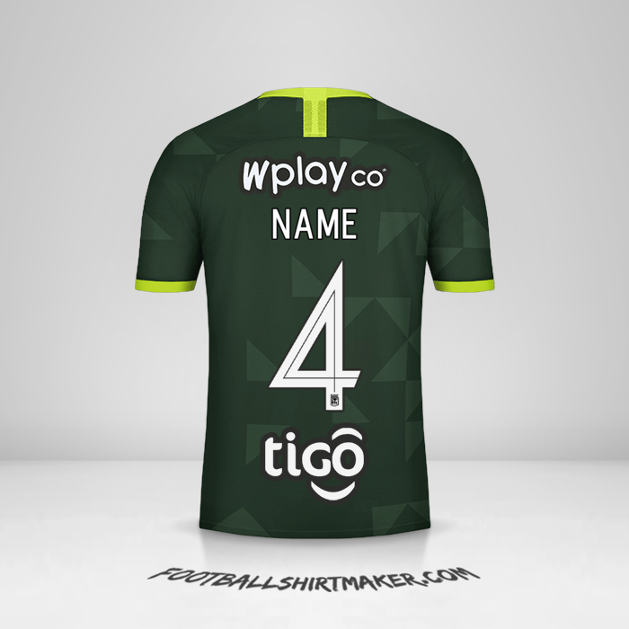 Trikot Atletico Nacional 2020 Auswärts -  name - 4