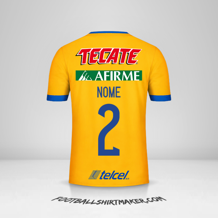 Maglia Tigres UANL 2017/18 -  nome - 2