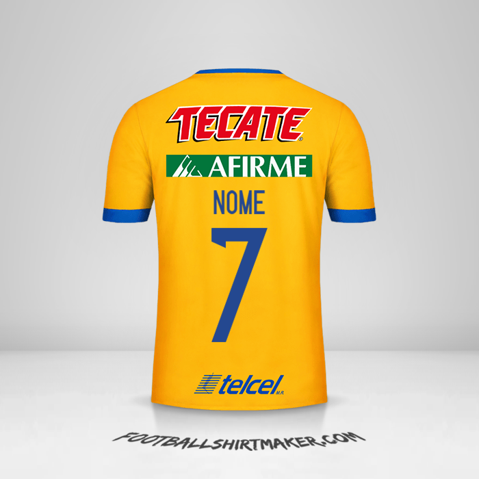 Maglia Tigres UANL 2017/18 -  nome - 7