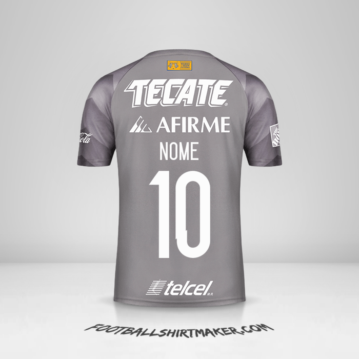 Maglia Tigres UANL 2018 Terza -  nome - 10