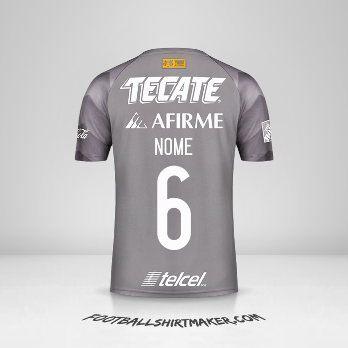 Maglia Tigres UANL 2018 Terza -  nome - 6